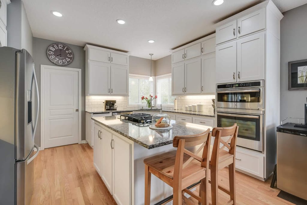 Transitional Kitchen Gresham Oregon by Let's Remodel
