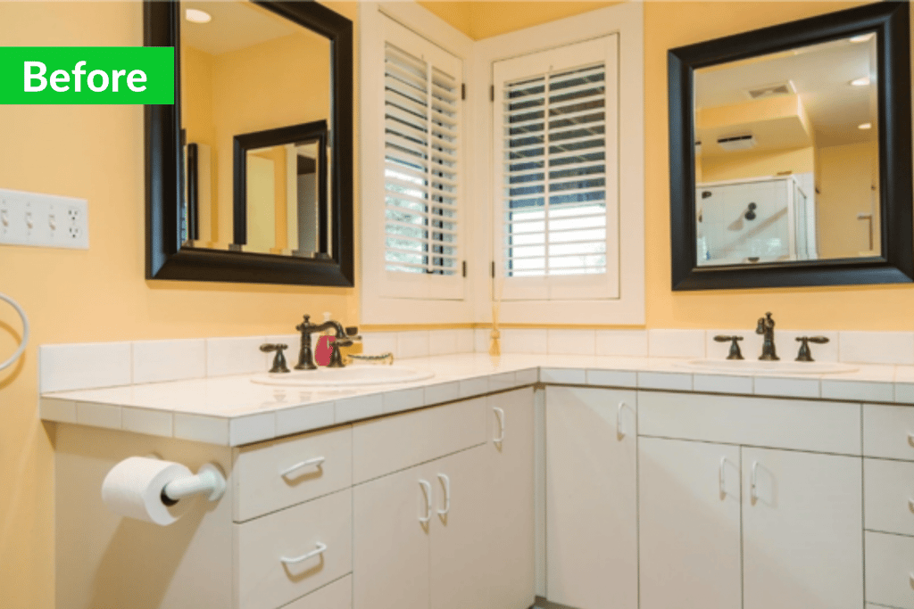 Olivieri's portland bathroom - before