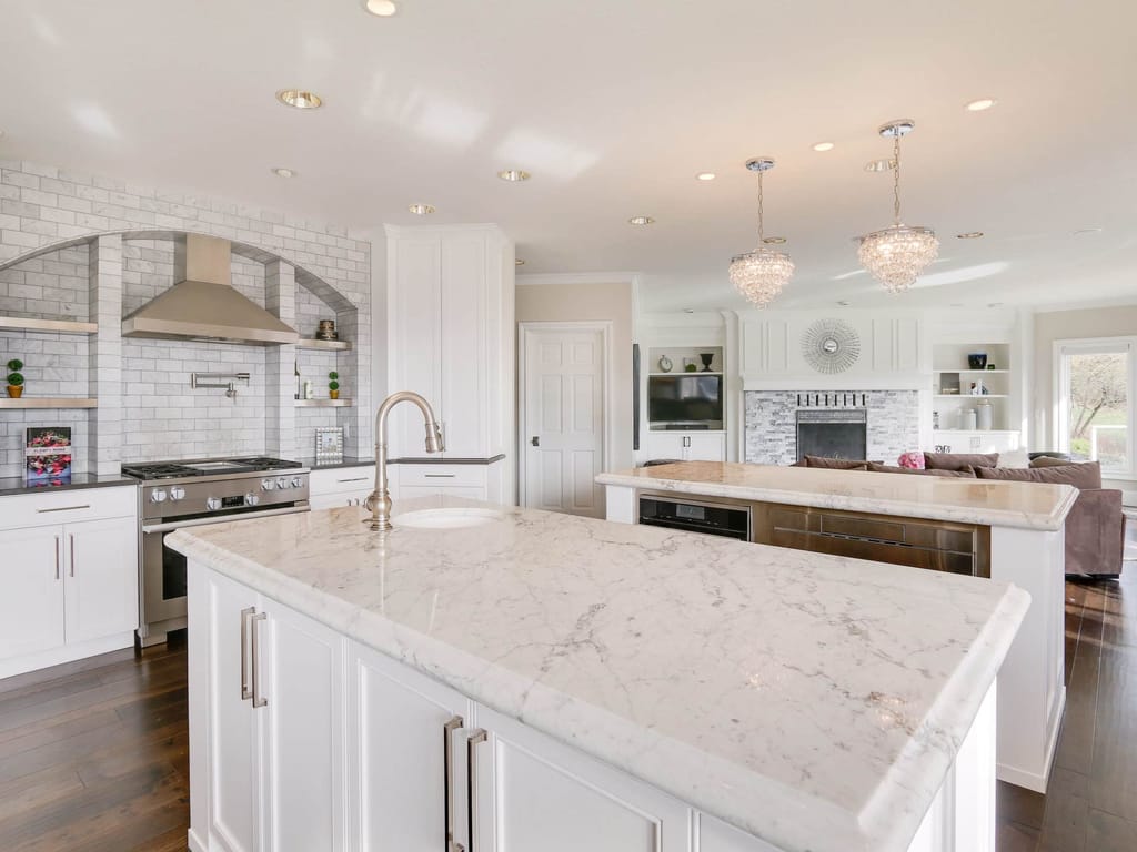 double island and behind stove backlash ideas