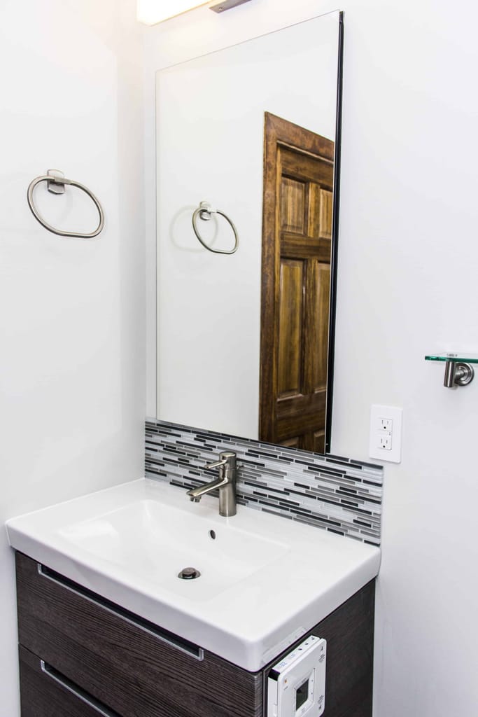 medicine cabinet before
